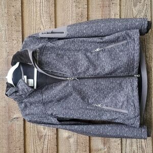 Free Country fleece lined Jacket Medium removable hood